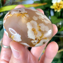 Load image into Gallery viewer, Agate - Flower Plume Agate Dreamy Palm Stones! (C36/C37/C38)