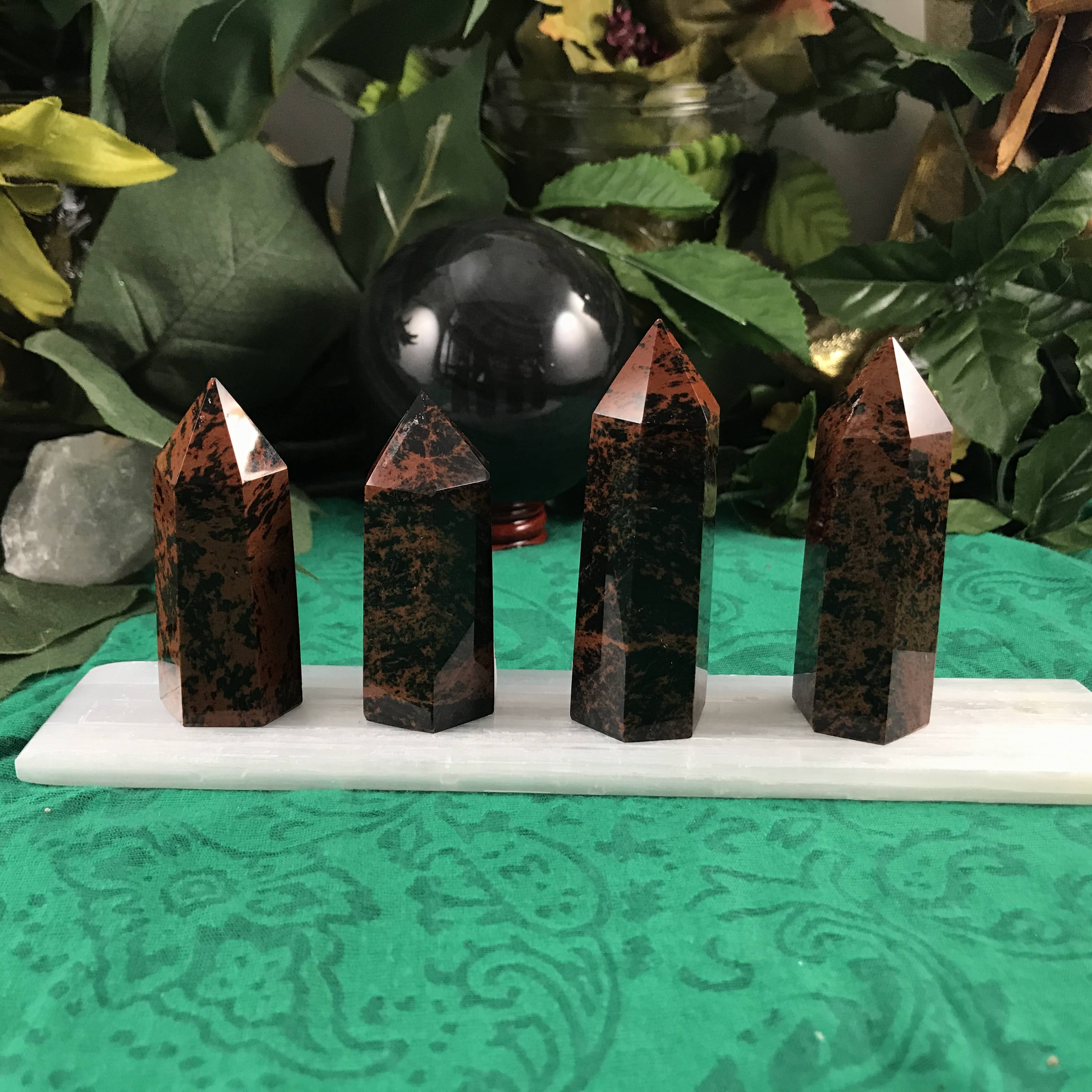 Obsidian- Mahogany Obsidian Towers / Points / Obelisks (697.698.703.701)