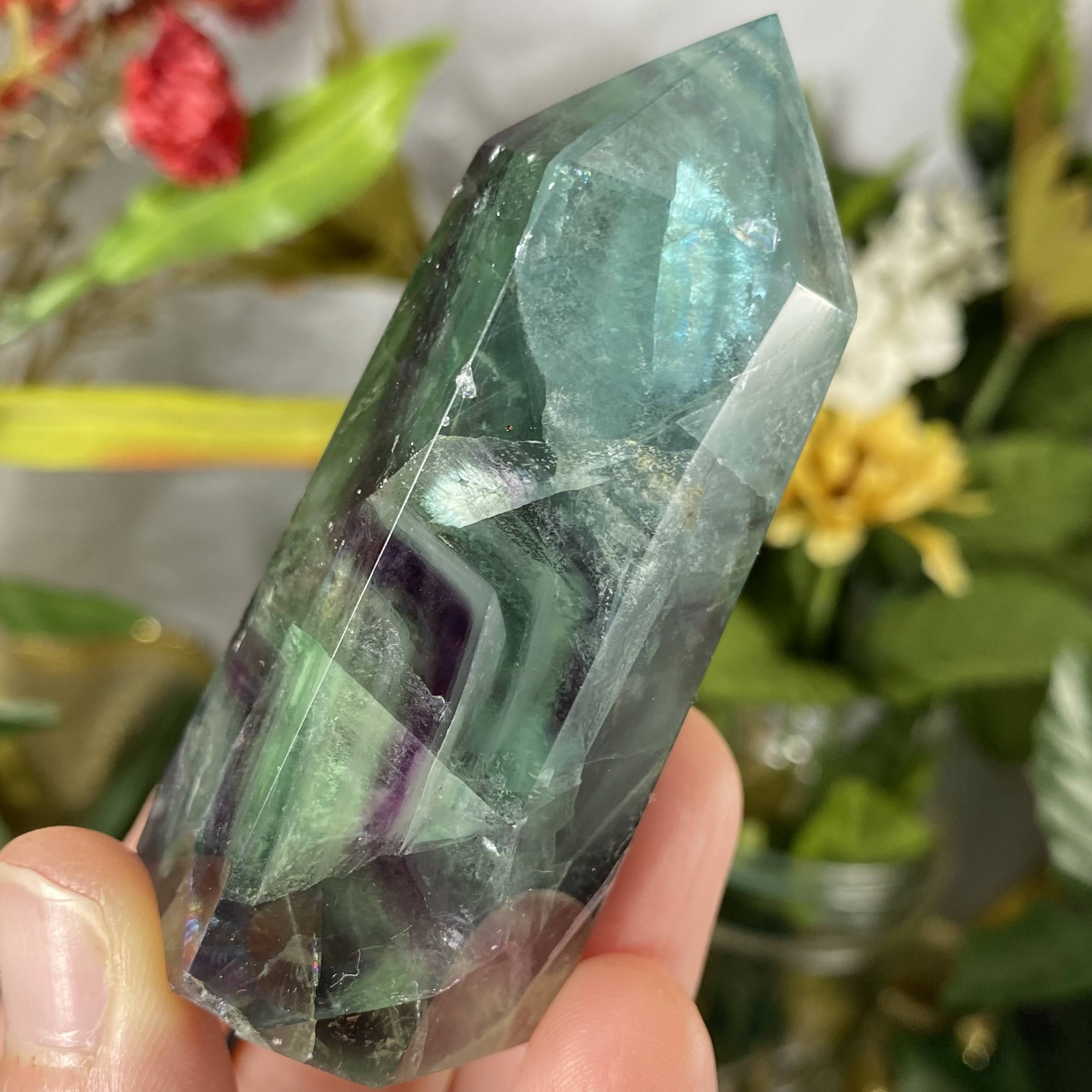 Fluorite - Juicy Fluorite Towers / Points / Obelisks! (B831 / B832 / B833)
