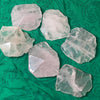 Rose Quartz Polished Flat Bottom with Point on Top! (larger size)
