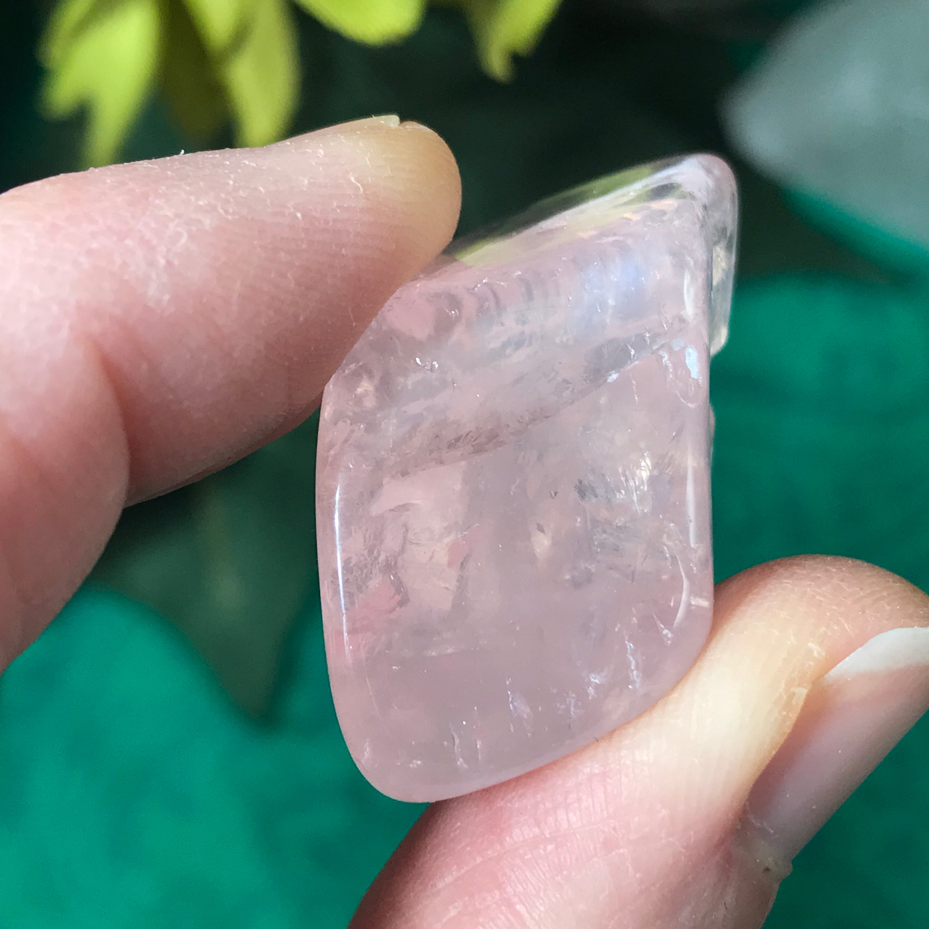 Rose Quartz Medium Size Tumbled Crystal!