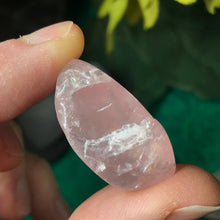 Load image into Gallery viewer, Rose Quartz Medium Size Tumbled Crystal!