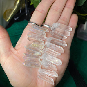 SPECIAL BUNDLE DEAL! 10 CHAKRA CRYSTALS WITH “SELENITE” CLEANSE / CHARGE PLATE BUNDLE DEAL!!