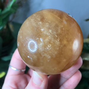 Calcite- Honey / Golden Calcite Gorgeous Spheres! (#A152/A154)