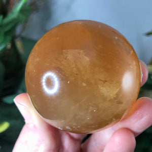 Calcite- Honey / Golden Calcite Gorgeous Spheres! (#A152/A154)