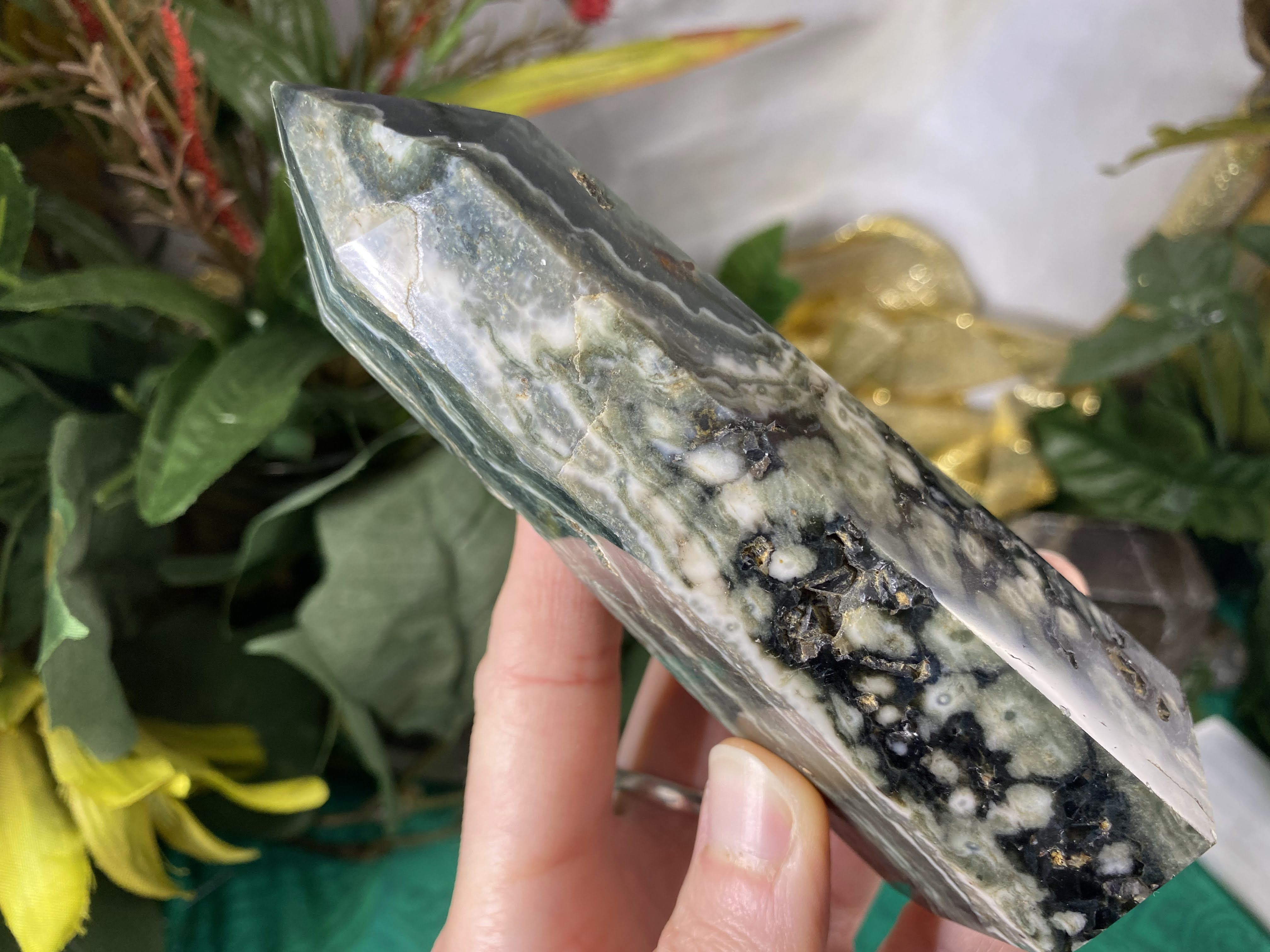 Ocean Jasper - Ocean Jasper Tower / Point / Obelisk! C42