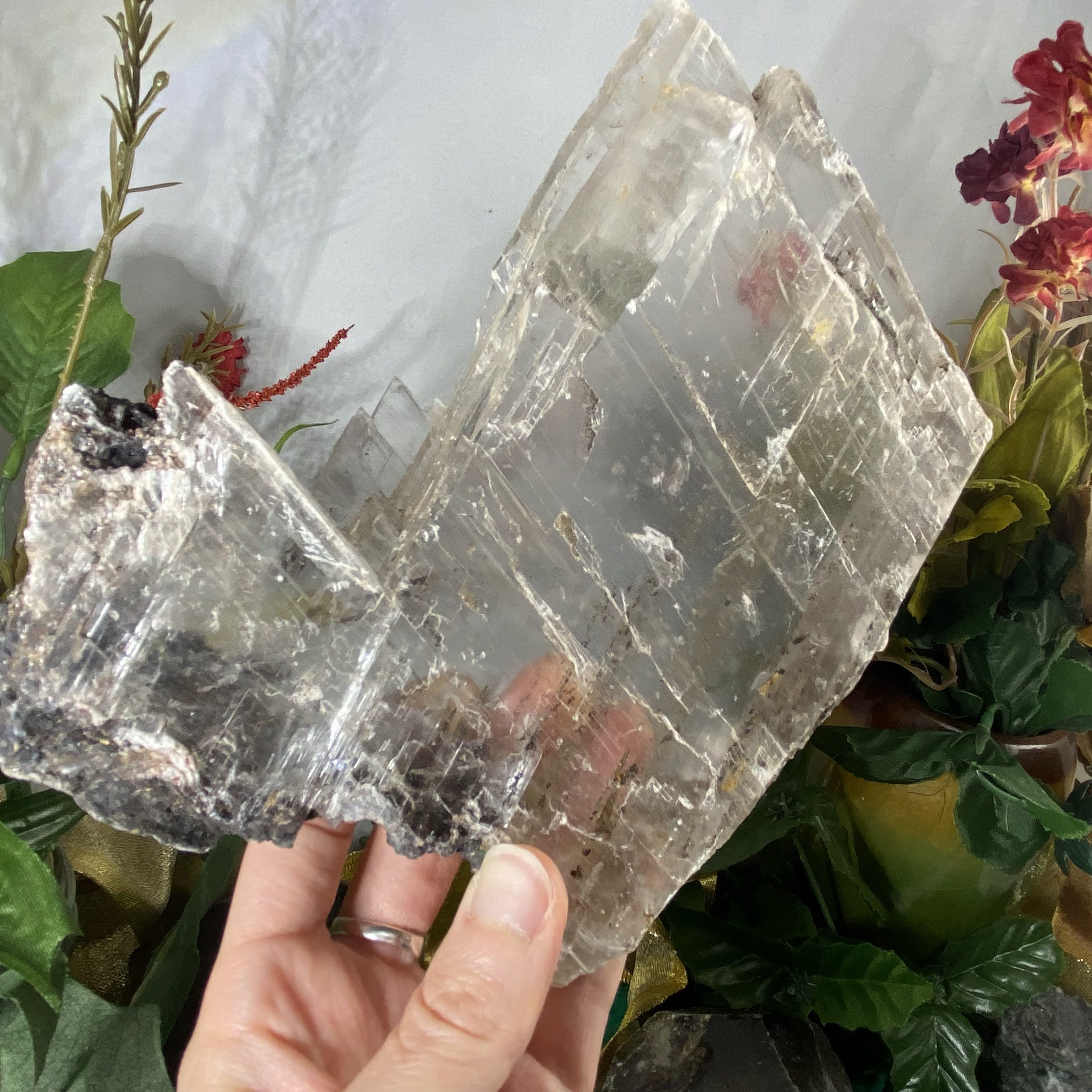 Selenite- True Selenite Mineral Specimen BIG BUB! A342