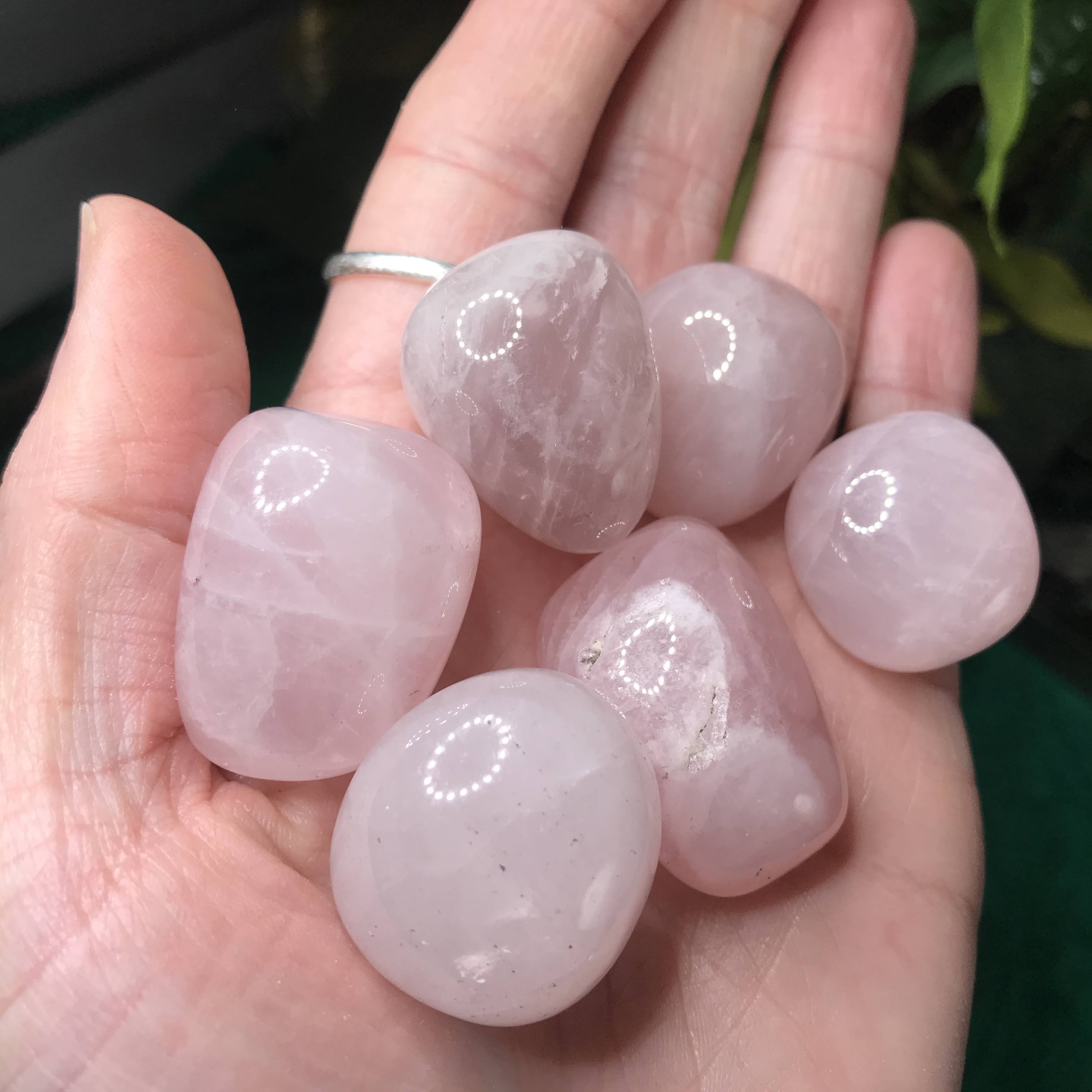 Rose Quartz Nice Quality Medium Tumbled Crystal! (#A76)