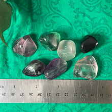 Load image into Gallery viewer, Fluorite- Lovely Fluorite High Quality Tumbles! (#880)