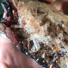 Load image into Gallery viewer, Hematoid Quartz Cluster (Tough Looking Beauty!) Mineral Display Specimen!