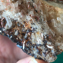 Load image into Gallery viewer, Hematoid Quartz Cluster (Tough Looking Beauty!) Mineral Display Specimen!