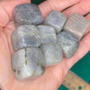 Labradorite - Labradorite "Large" Sized Cubed Tumbles (some with a touch of purple and orange flash!) C197