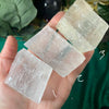 Calcite - Clear Calcite with Rainbows Rhombohedron Shape! (B675 / B677 /B681)