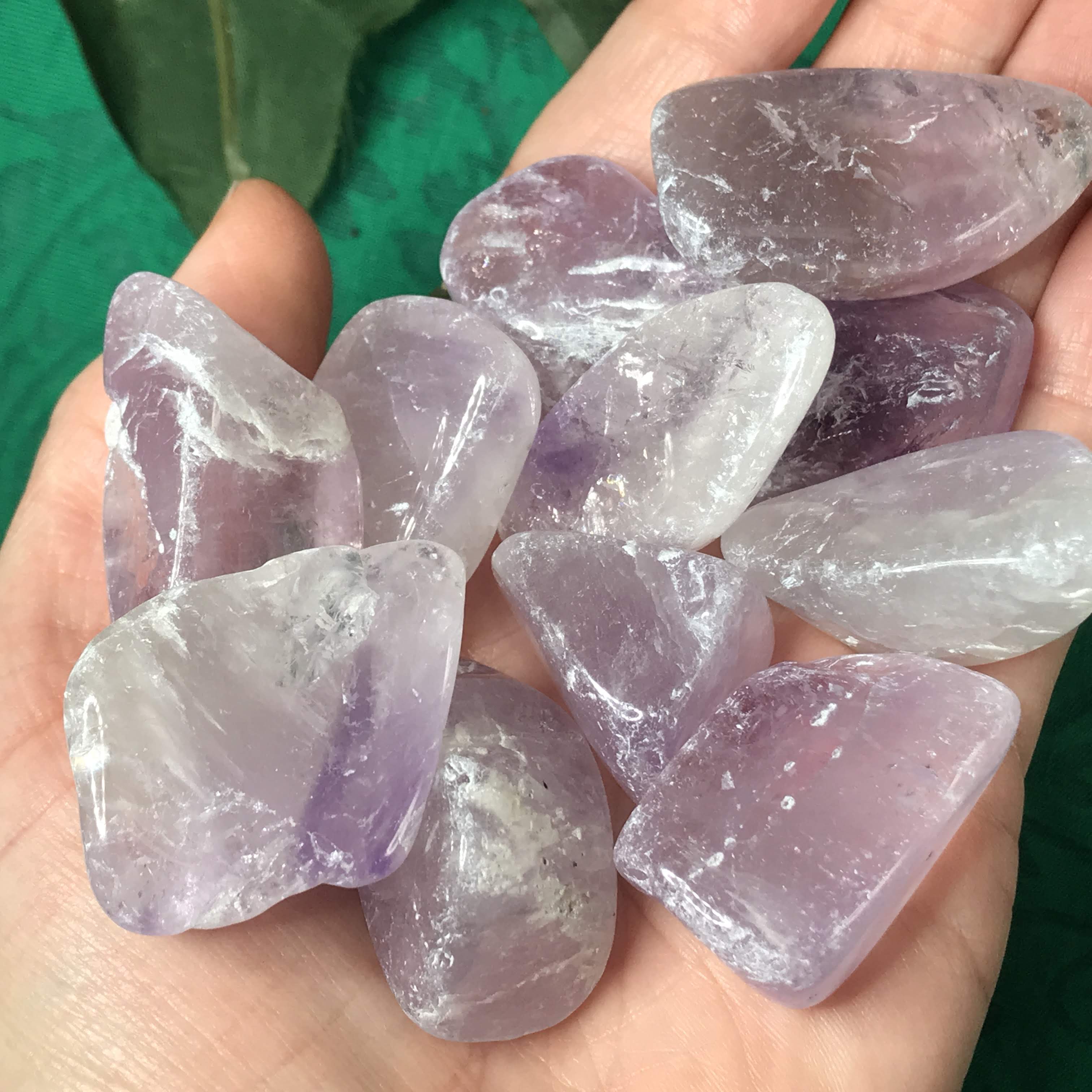 Amethyst- Large Tumbled Crystal