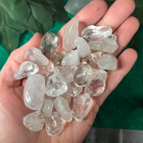 Quartz - Clear Quartz Tumbled Crystal!