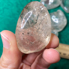 Load image into Gallery viewer, Clear Quartz - Clear Quartz Tumbled Stone (Even more bigger, some a little scenic B38 )