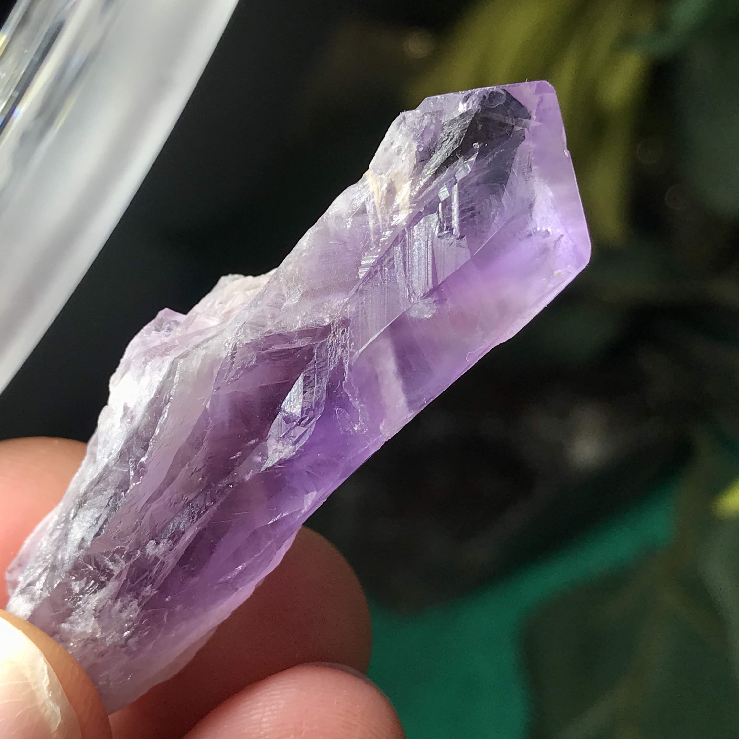 Amethyst- Medium Points with phantoms imprints! From Bahia