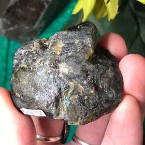 Labradorite raw with 1 polished side (larger)!