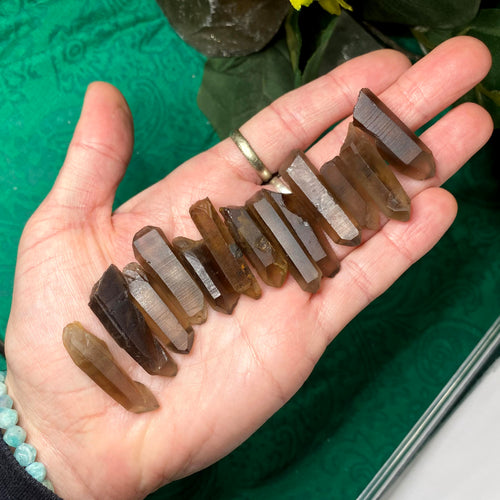Smokey Quartz - Raw Smokey Quartz Points (small/A616) Per Piece