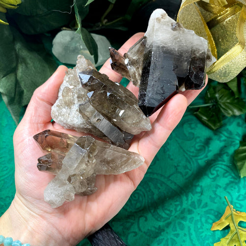 Smokey Quartz- Beautiful Natural Smokey Quartz Clusters! Price per piece! (A452.A464.A465)