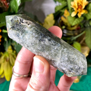 Prehnite & Epidote- Polished Double Terminated Points! (A643,A644,A646)