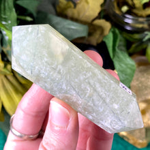 Load image into Gallery viewer, Prehnite &amp; Epidote- Polished Double Terminated Points! (A645, A647)