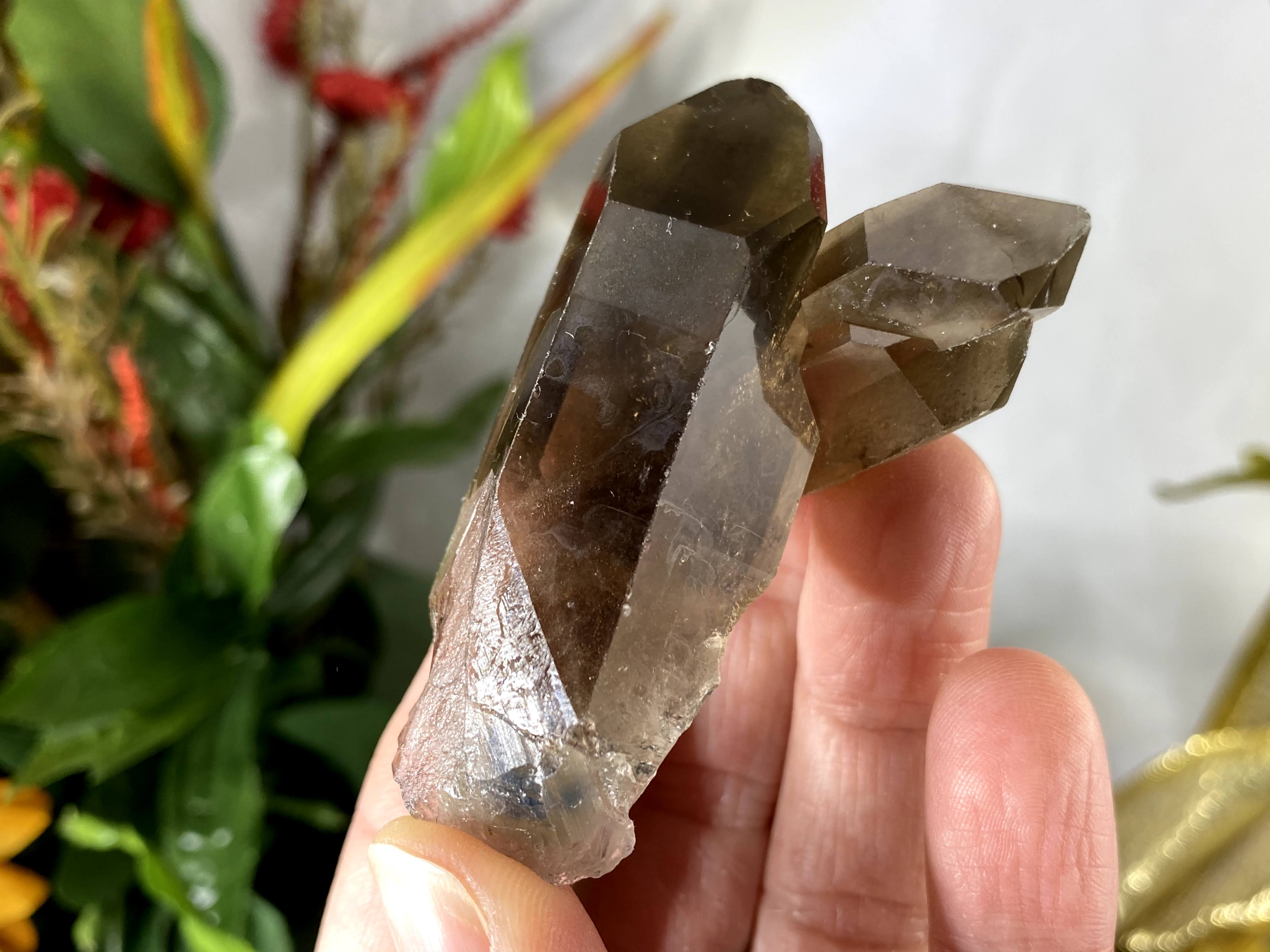 Smokey Quartz- Gorgeous Brazilian Smokey Quartz Natural Clusters! (A443/A467/A442/A445/A456/A460)