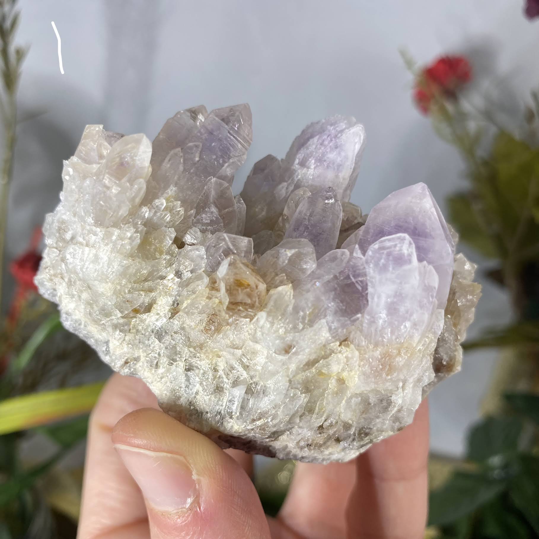 Quartz / Amethyst - Guerrero Quartz / Amethyst clusters with cathedral candle like growths! (C281/C282/C283/C280/