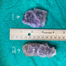 Load image into Gallery viewer, Fluorite - Purple Fujian Fluorite Unique Specimens! #835 #/838