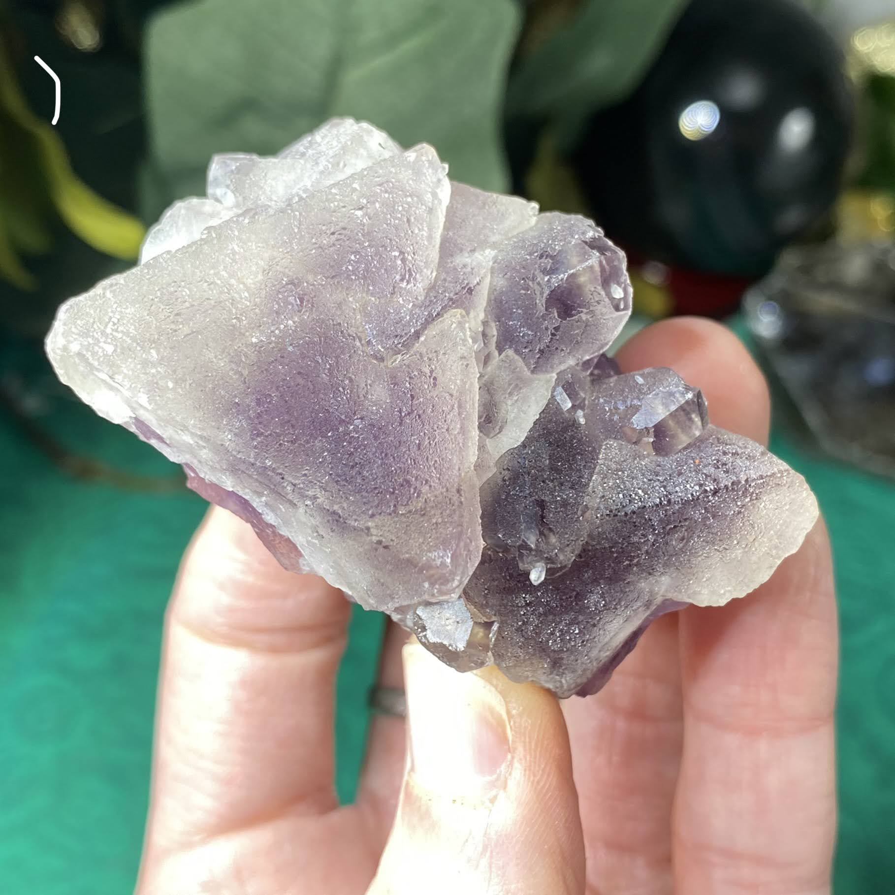Fluorite - Purple Fujian Fluorite Unique Specimens! #835 #/838