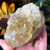 Fluorite- Green Fluorite Specimen with druzy from El Hammam (A608)!