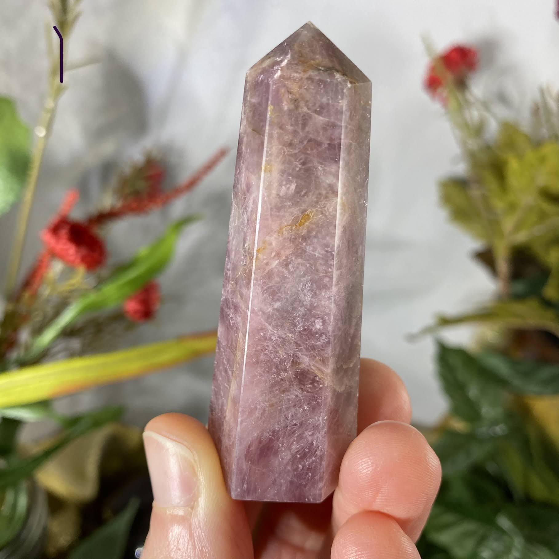 Lavender Rose Quartz - Heavenly Lavender Rose Quartz Towers / Points / Obelisks!! (C55/C56/C57/C60)