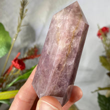 Load image into Gallery viewer, Lavender Rose Quartz - Heavenly Lavender Rose Quartz Towers / Points / Obelisks!! (C55/C56/C57/C60)