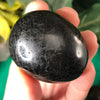 Black Tourmaline Palm Stones LG!