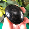 Black Tourmaline Palm Stones MED!