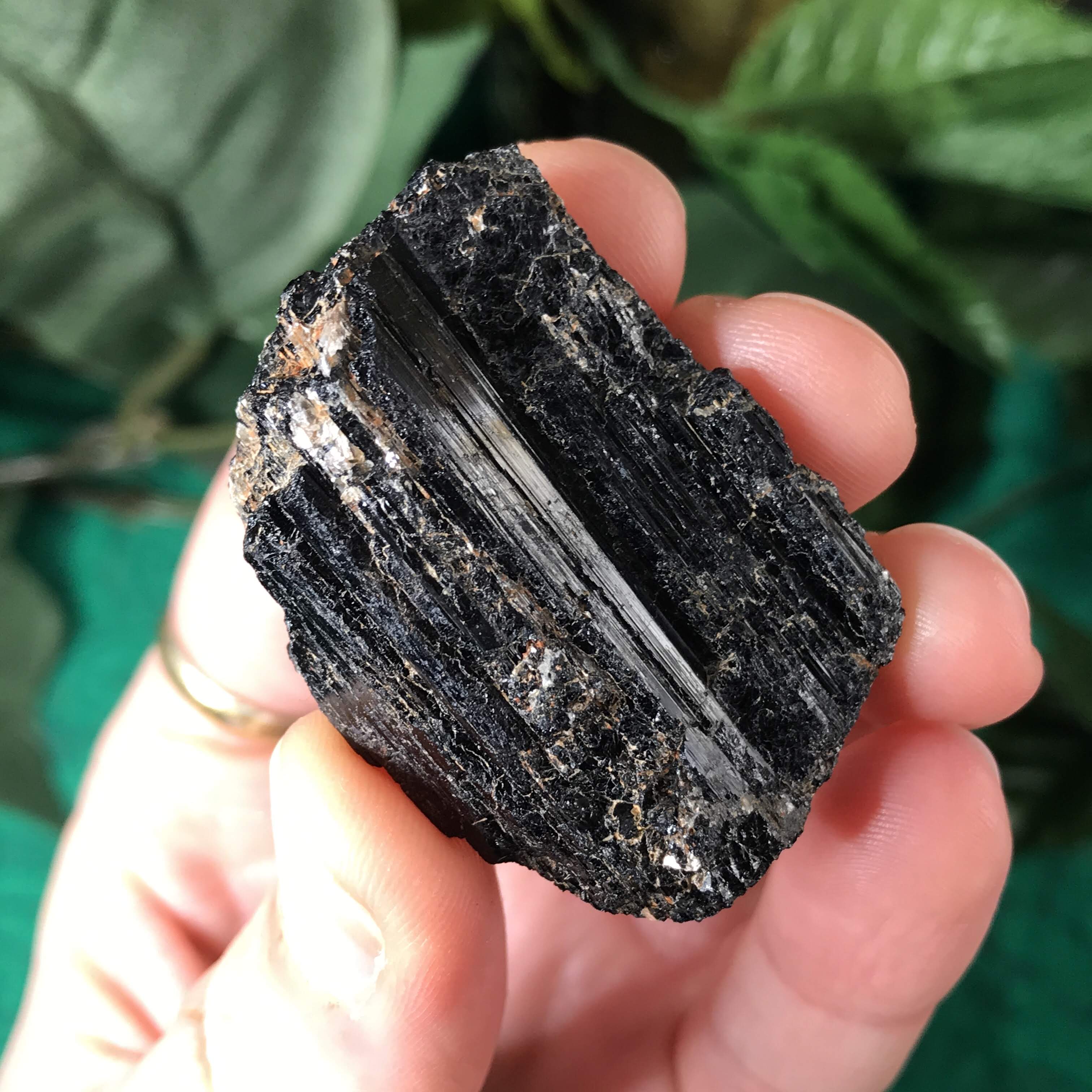Black Tourmaline (Some with Mica!) Raw -small