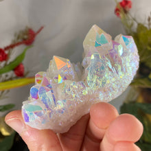Load image into Gallery viewer, Angel / Opal Aura Quartz - Angel / Opal Aura Quartz Super Sweet Cluster! (C458)