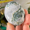 Agate - Sweet Moss Agate Palm Stones (C460 / C461 / C462 / C463)