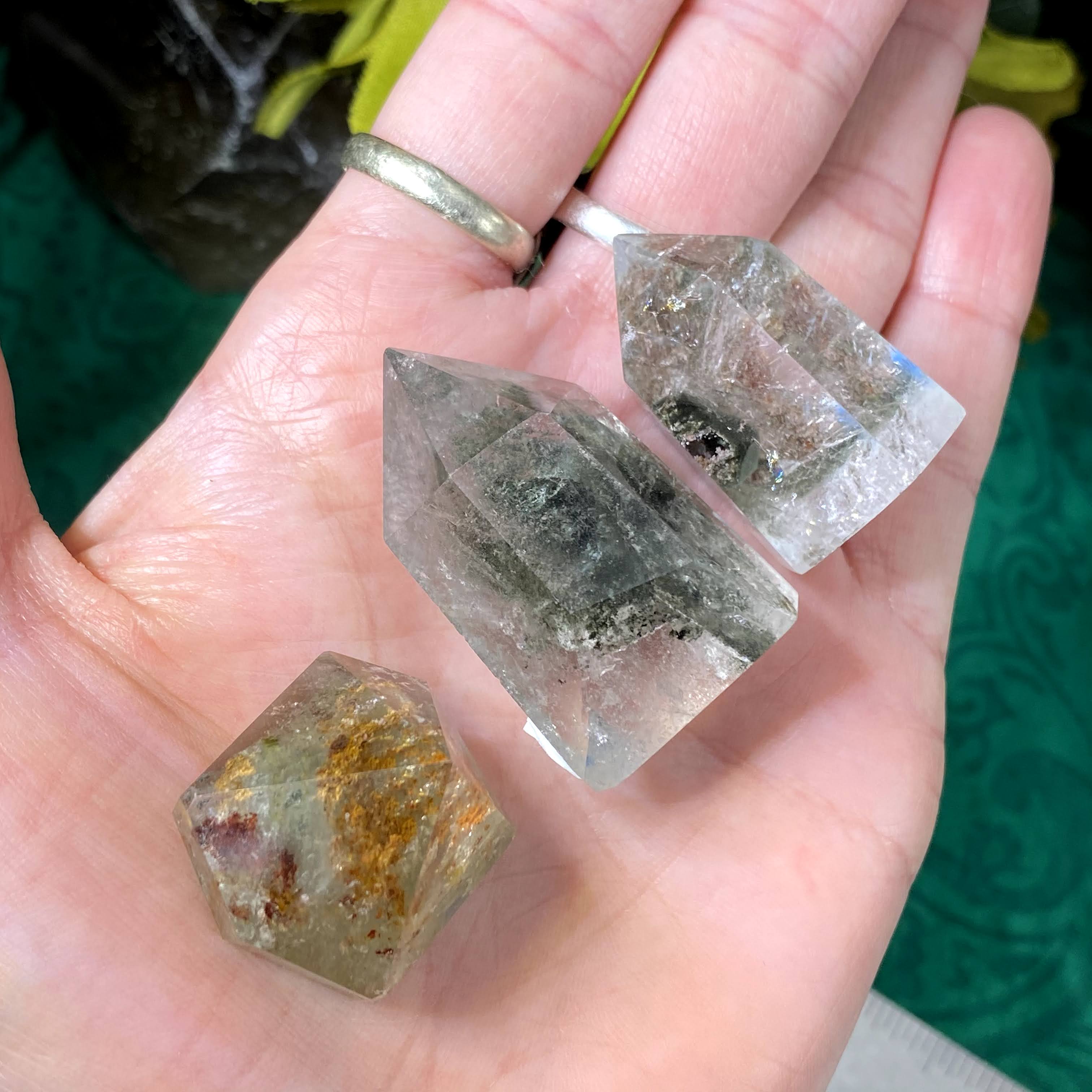 Lodolite / Scenic Quartz / Shamanic Dream Stone / Included Quartz Small Towers / Points! (A719.A724.A731)