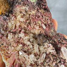 Load image into Gallery viewer, Hematoid Quartz Cluster Large Mineral Display Specimen! #C326