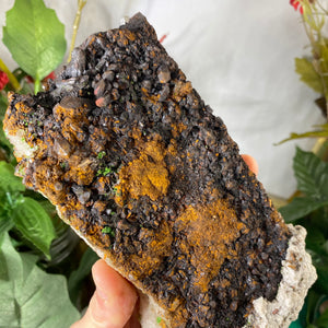 Hematoid Quartz Cluster Large Mineral Display Specimen! #C326