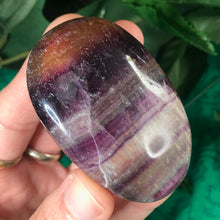 Load image into Gallery viewer, Fluorite- Multi-Colored Rainbow Fluorite Palm Stones!