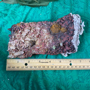 Hematoid Quartz Cluster Large Mineral Display Specimen! #C326