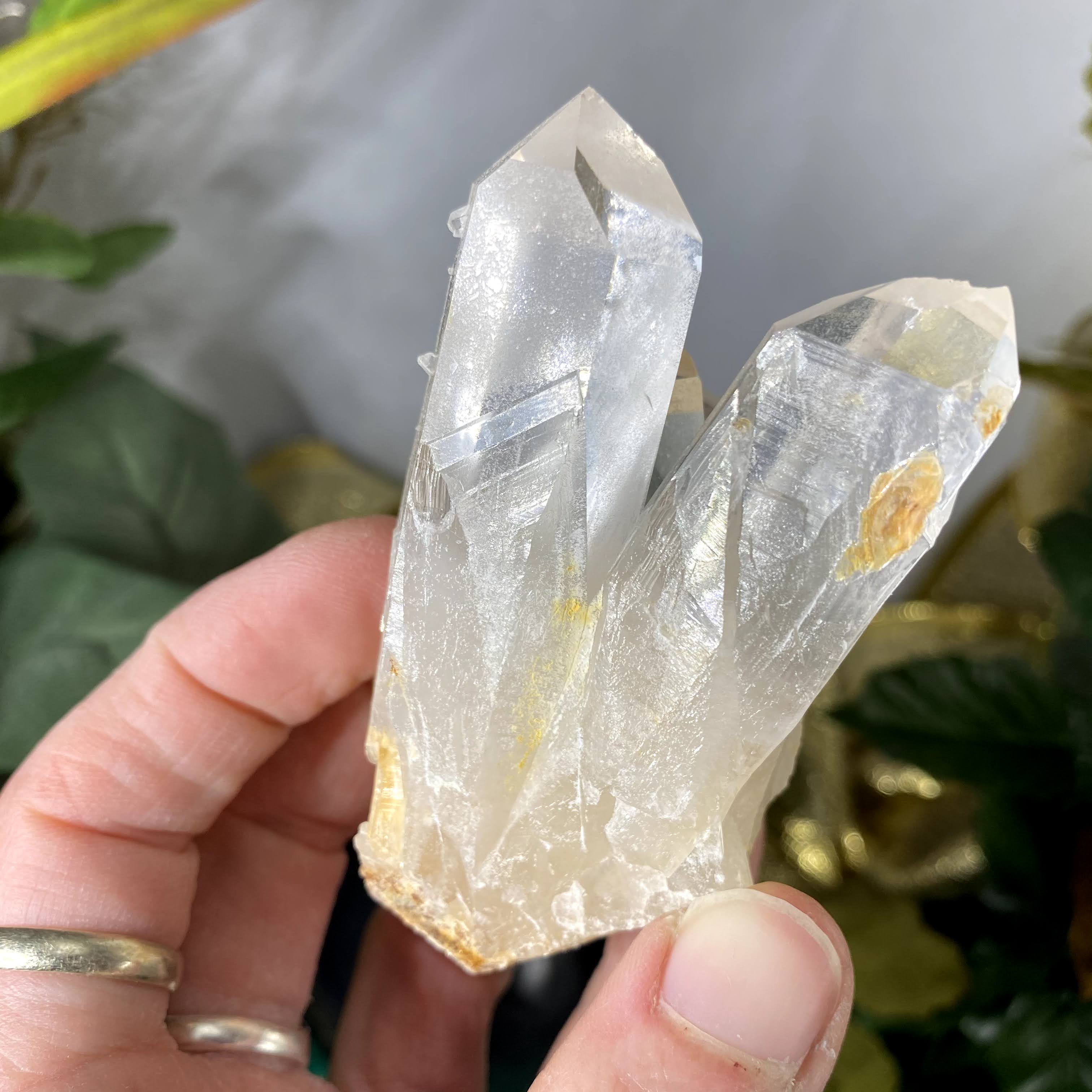 Clear Quartz - Clear Quartz Gorgeous Heavenly Cluster! (B152)