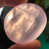 Rose Quartz- Super Dark Pink Rose Quartz Palm Stones!