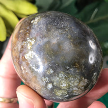 Load image into Gallery viewer, Ocean Jasper Polished Egg, Soothing Colors!