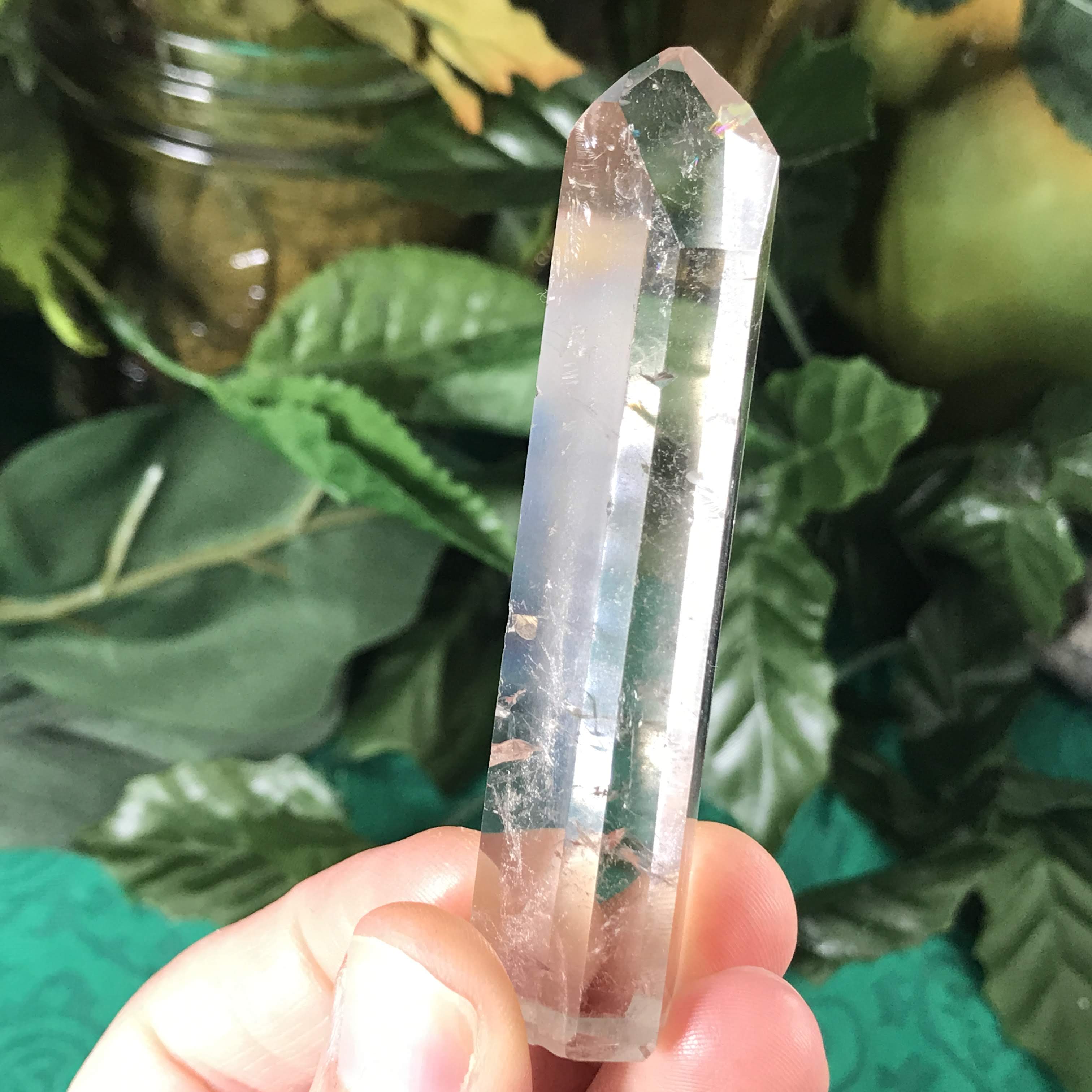 Smokey Quartz Polished Tower Obelisk Wand -Small