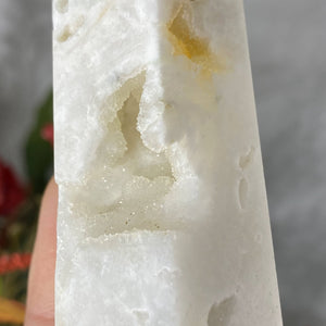Quartz- Druzy Quartz Raw & Polished Points / Towers / Obelisks! (B723/B724/B726)