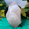 Rose Quartz- Lovely Rose Quartz Polished Flame Free Form (#27)