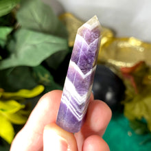 Load image into Gallery viewer, Amethyst- Chevron Amethyst Towers / Points / Obelisks (264,266,267,268)